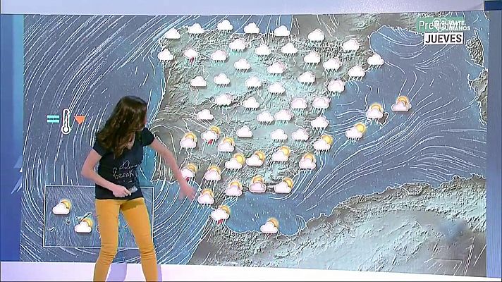 Lluvias en gran parte de la Península y descenso de las temperaturas