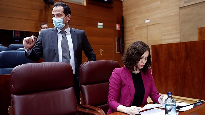 Informativo 24h - El PP de la Comunidad de Madrid apunta a un soplo de Cs sobre el piso de Ayuso y éstos lo tildan de "falso"