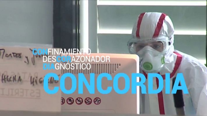 Telediario 1 - El Instituto Cervantes propone transformar palabras que nos agobian, como coronavirus, en pensamientos positivos