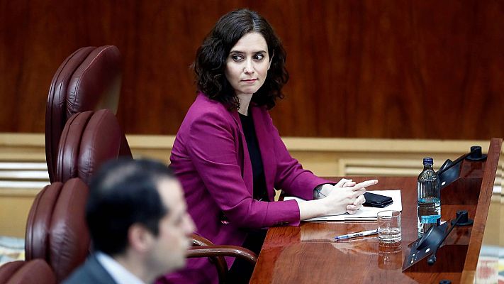 Telediario 1 - Ayuso afirma que el Gobierno "no parece dispuesto" a permitir que Madrid pase a la Fase 1 de la desescalada