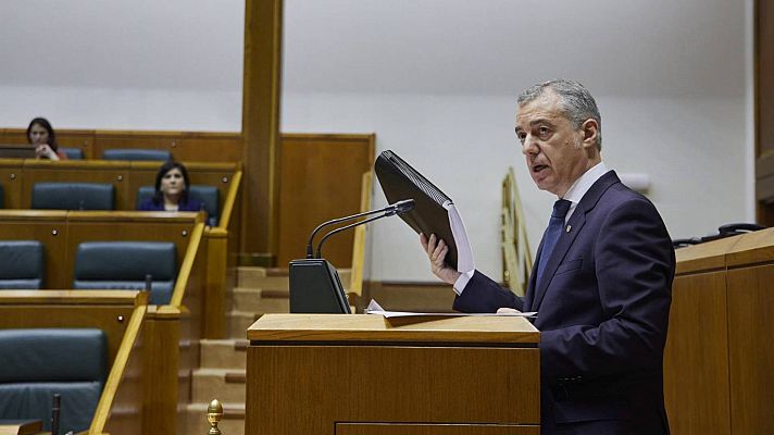 Telediario 1 - País Vasco y Galicia estudian celebrar en julio las elecciones suspendidas por el coronavirus