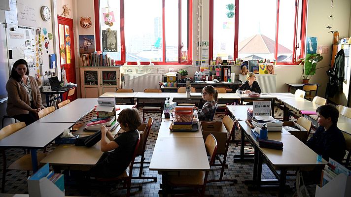 Telediario 1 - ¿Cómo será el regreso a las aulas cuando se reanuden las clases?