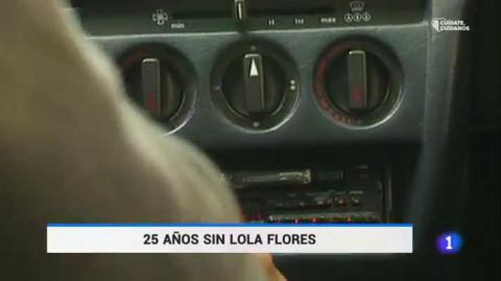 Telediario 1 - 25 años sin Lola Flores