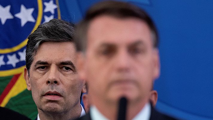 Informativo 24h - Dimite el recién nombrado ministro de Salud de Brasil por sus desacuerdos con Bolsonaro en la gestión del coronavirus