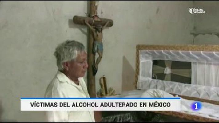 Telediario 1 - Más de 130 personas mueren en México por consumir alcohol adulterado