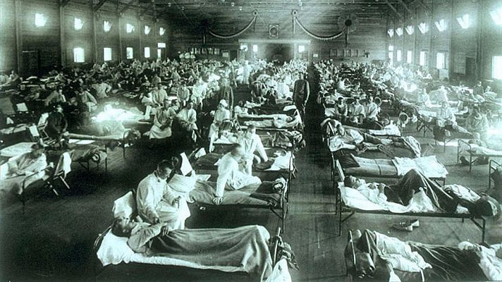 La primera ola de la gripe de 1918 fue la más suave