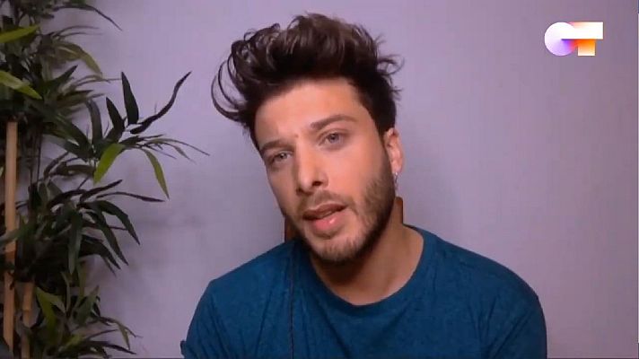 OT 2020 - Blas Cantó a los chicos: "Lo guay es soñar fuerte y trabajar