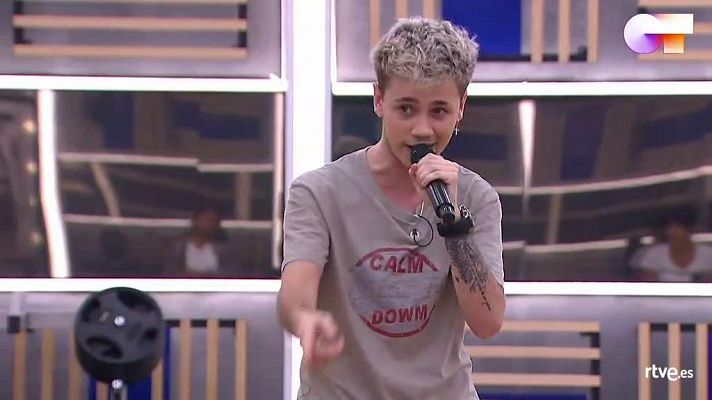 OT 2020 - Hugo canta "Mmm Yeah" 1r pase de micros