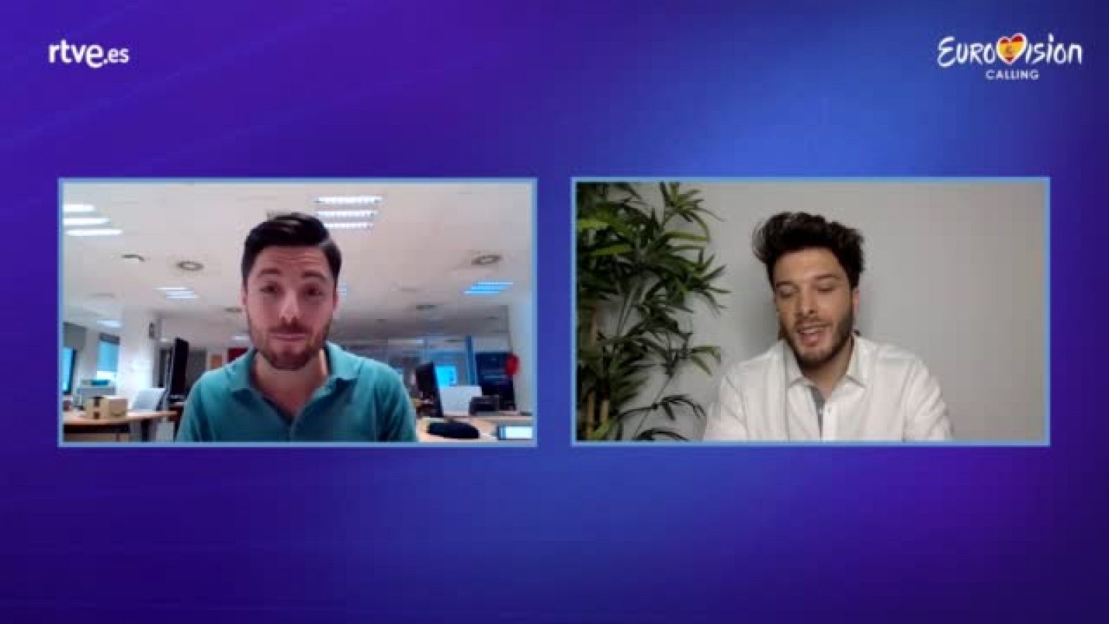 Eurovisión 2020 - Eurovision calling: Entrevista a Blas Cantó