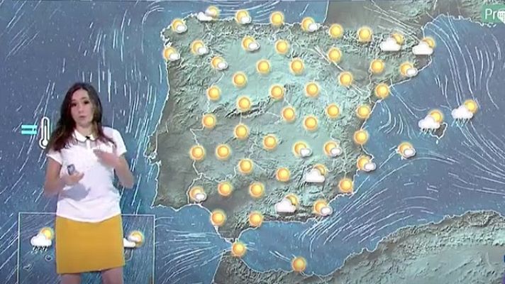 El tiempo - Las temperaturas suben y recuperan los valores normales de esta época del año