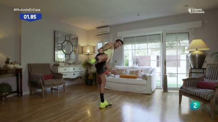 Muévete en casa - ¡Piernas fuertes y en forma!
