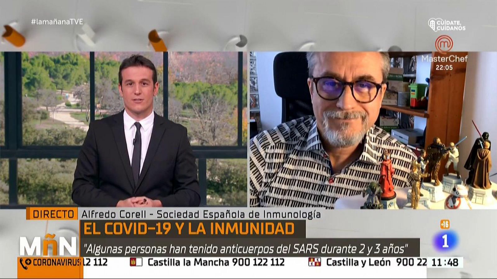 El sistema inmunitario ante el Covid-19: la explicación con Darth Vader y Yoda del catedrático Alfredo Corell