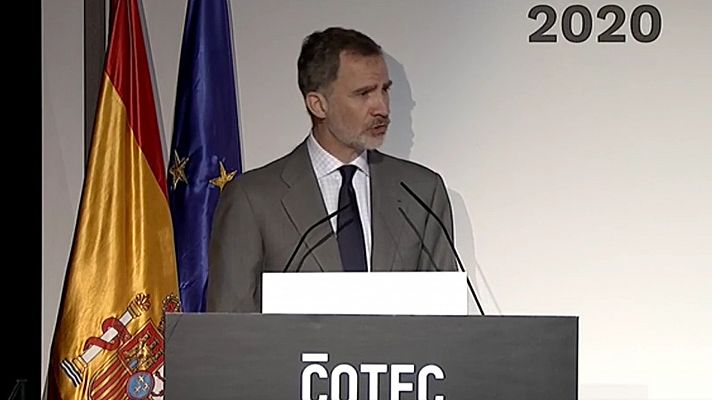 Informativo 24h - El rey Felipe VI: "Estoy seguro de que el desafío que vivimos lo superaremos juntos, solidariamente"
