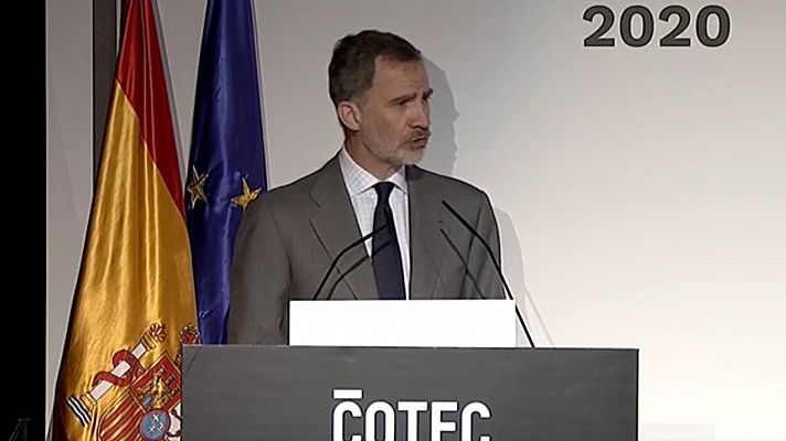 El rey Felipe VI: "Estoy seguro de que el desafío que vivimos lo superaremos juntos, solidariamente"