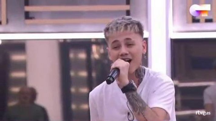 OT 2020 - Hugo canta Mmm Yeah 1r pase de micros