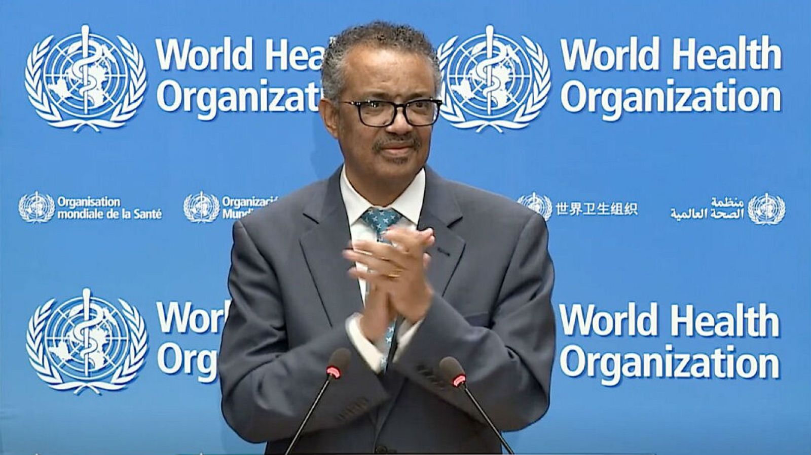 La OMS inaugura su asamblea nacional en medio de las críticas por su gestión en la pandemia - RTVE.es - Telediario 1 | Ver