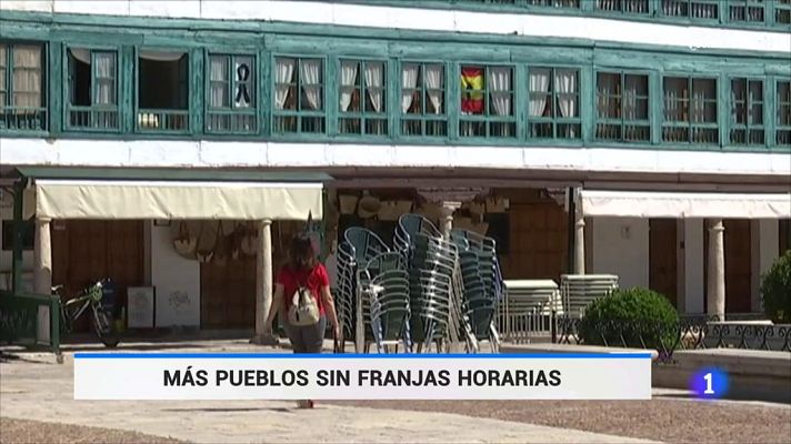 Telediario 1 - Municipios de menos de 10.000 habitantes, pendientes de poder pasear o hacer deporte sin franjas horarias