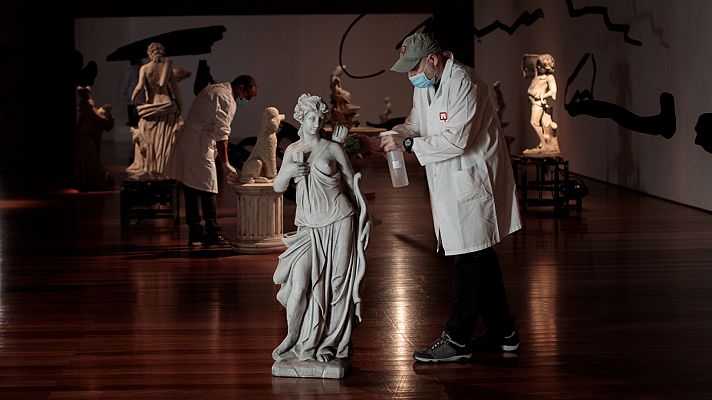 Telediario 1 - Grandes museos de todo el mundo que esperamos pder volver a visitar pronto