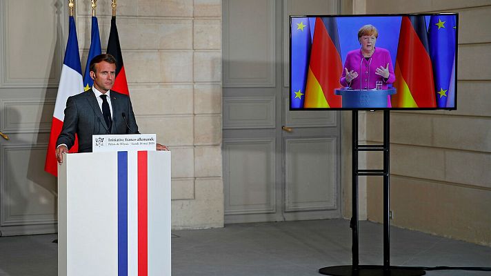 Merkel y Macron proponen un fondo de reconstrucción