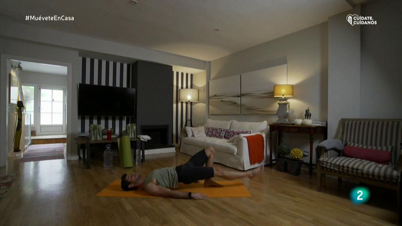 Muévete en casa - Bloque 2: Activando grupos musculares, como glúteos e isquios
