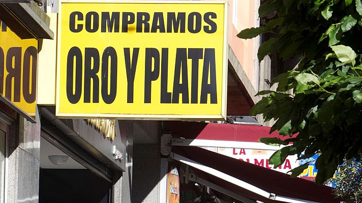 Telediario 1 - El empeño de joyas y oro aumenta durante la crisis del coronavirus