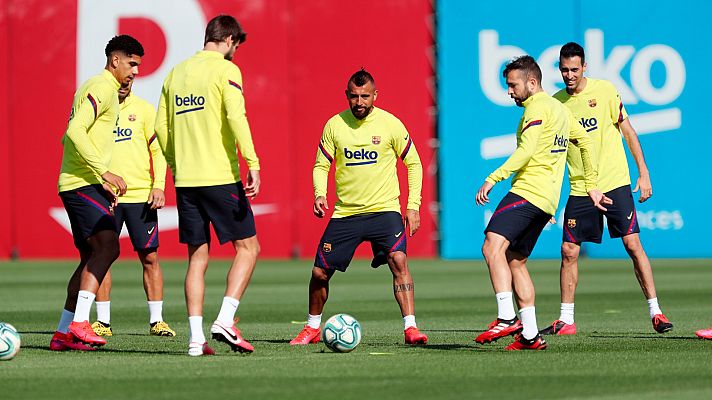 Vuelven los rondos: los equipos de la Liga aumentan la intensidad y ya entrenan en grupo 