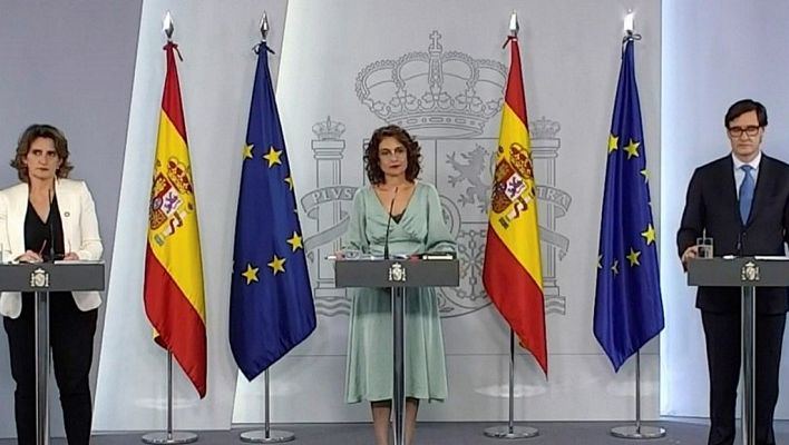 Comparecencia de la ministra portavoz, María Jesús Montero