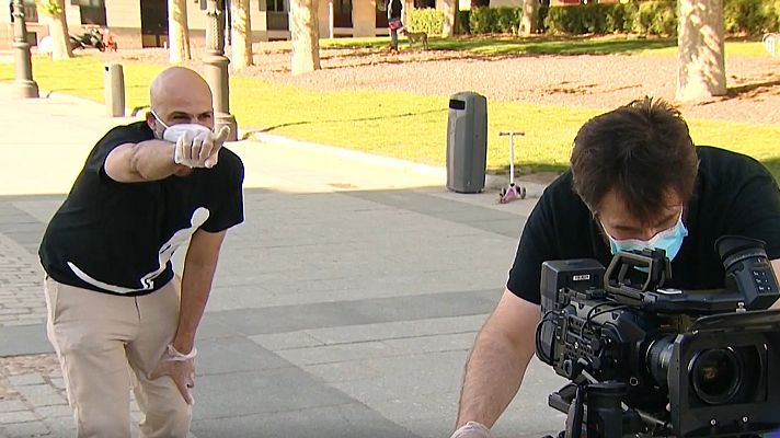 Telediario 1 - 'Renaceres': el cine como testigo de la pandemia