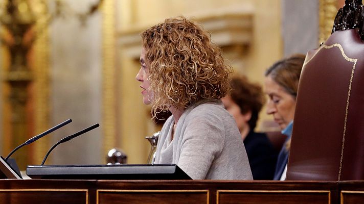 Especiales informativos - La presidenta del Congreso amonesta a Casado: "Tiene que terminar, por favor"