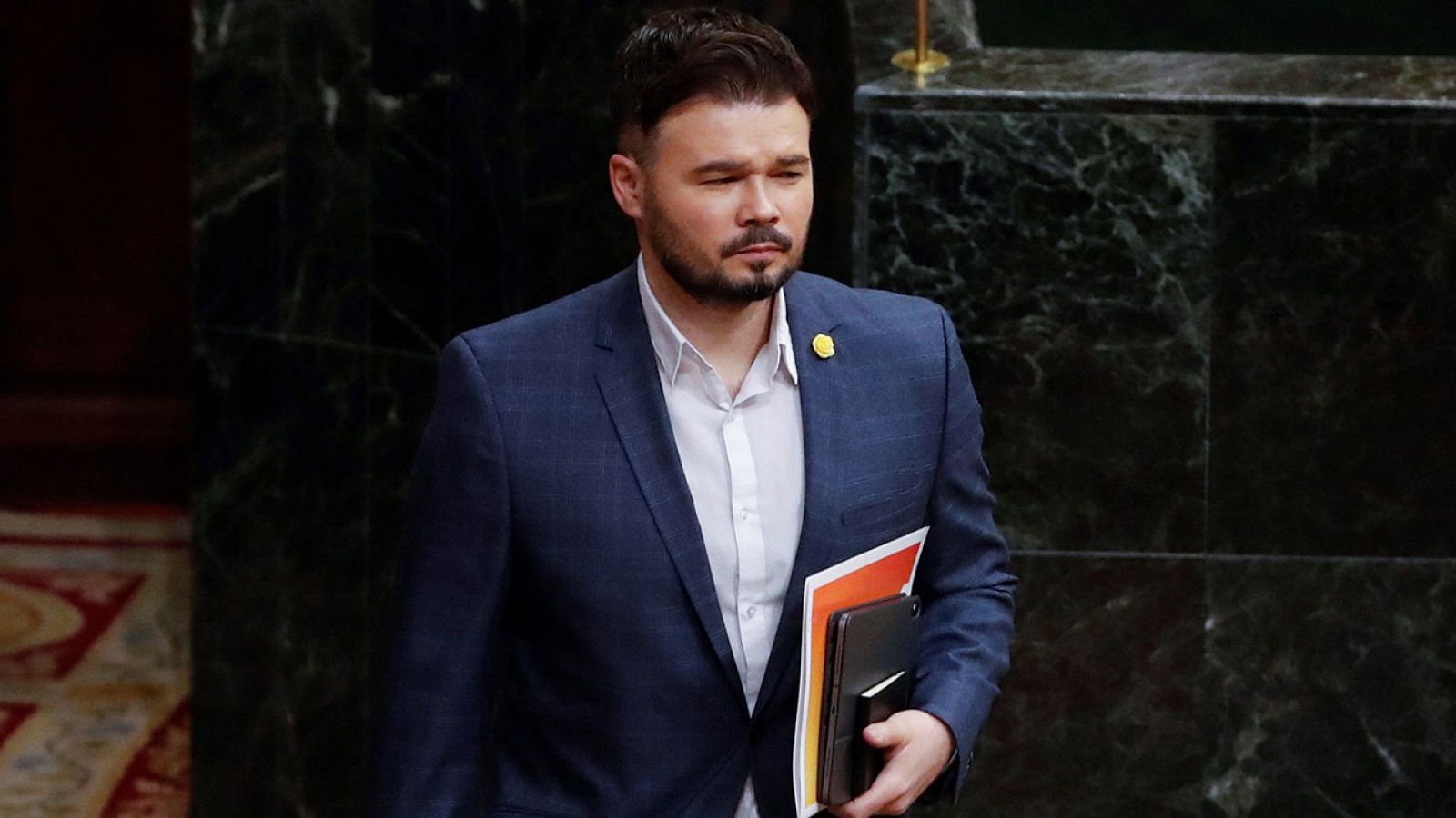 Rufián: "Estamos llevándonos por delante el espíritu de la investidura" - Especiales informativos | Ver