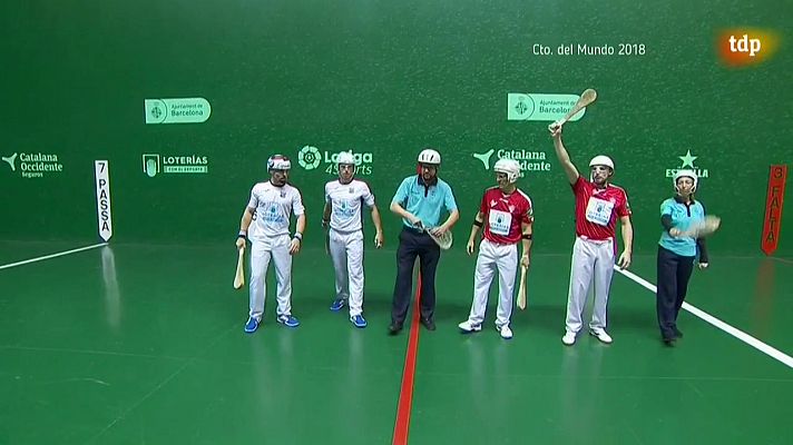 Los mejores momentos del deporte español - Pelota Vasca - Campeonato mundo 2018: Final Pala Corta Masc