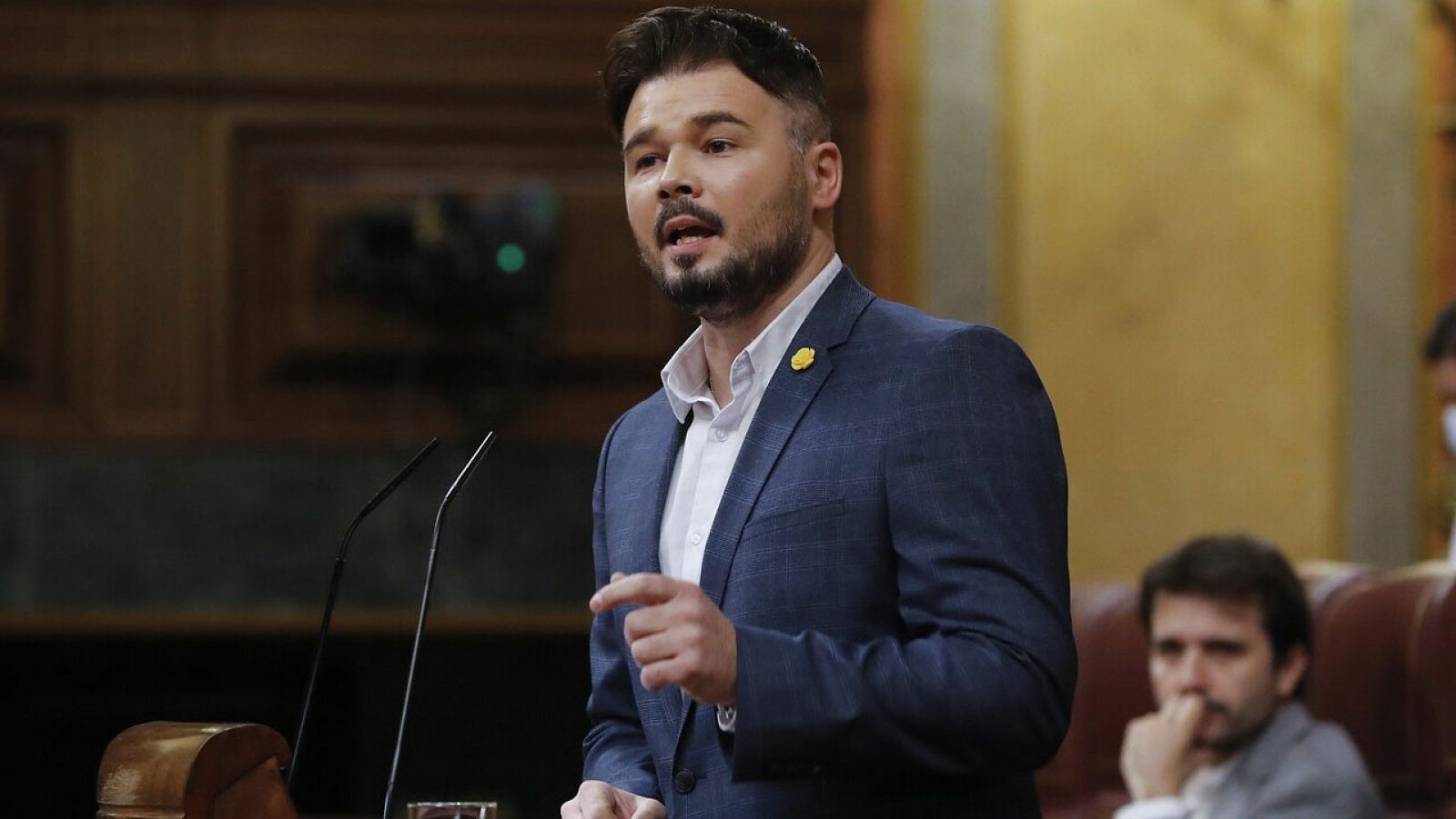 Rufián: "Hoy se constata la negativa del Gobierno a negociar con ERC"