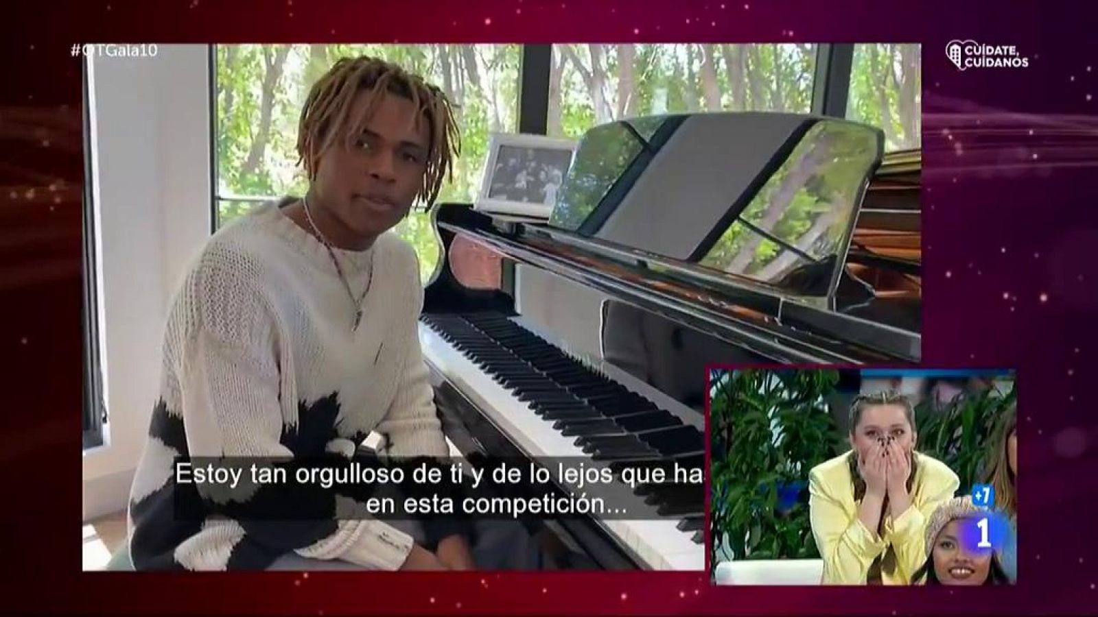 Kailand Morris, hijo de Stevie Wonder, le envía un mensaje a Eva
