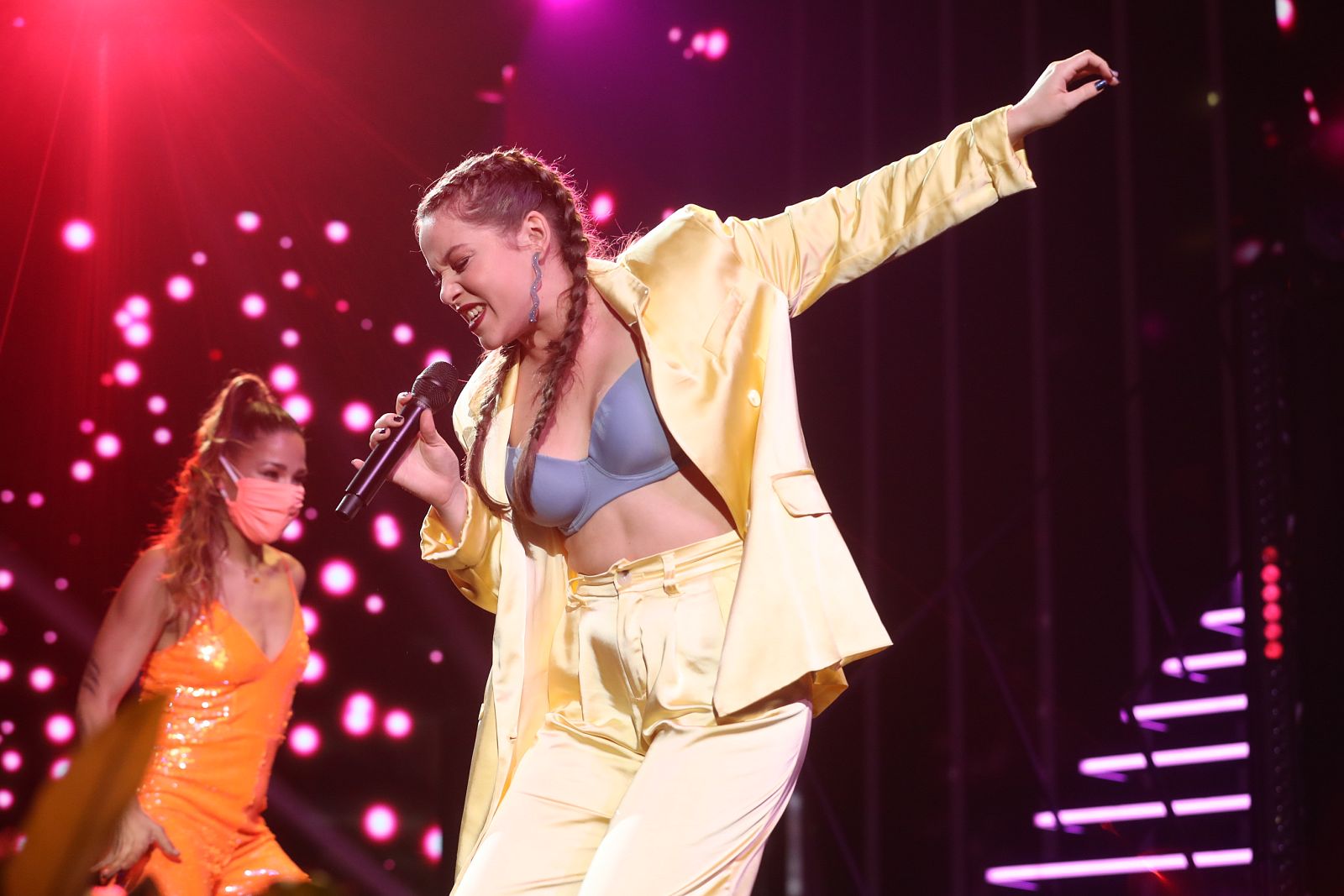 Eva canta "Part Time Lover", de Stevie Wonder, en la Gala 10 de Operación Triunfo 2020