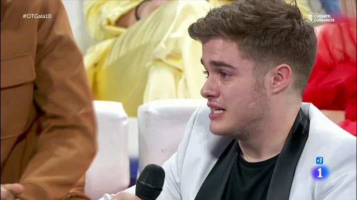 OT 2020 - Gèrard se emociona tras la actuación de Maialen