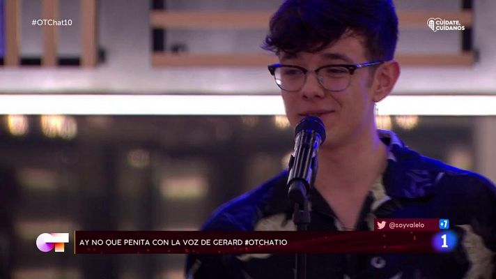 Flavio dedica una canción a Pablo Wessling en El Chat 10