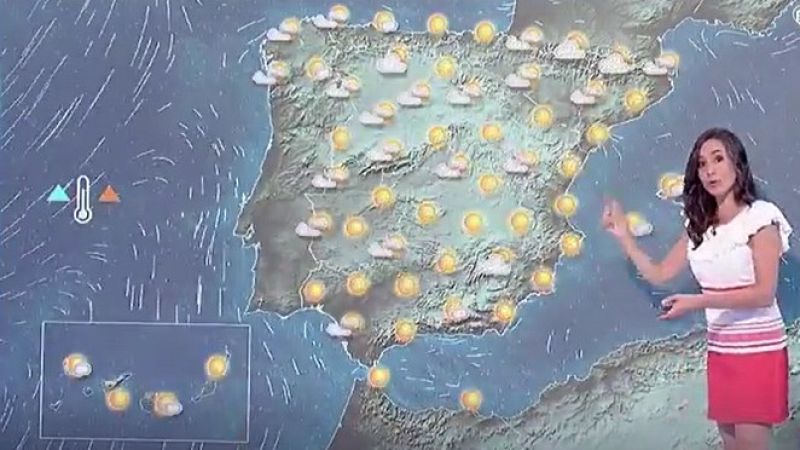 El tiempo será estable con temperaturas elevadas en amplias zonas del país