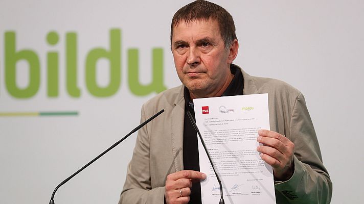 Informativo 24h - Otegi dice que el pacto para derogar la reforma laboral debe cumplirse: "Las notas aclaratorias no alteran los acuerdos"