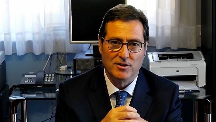 Telediario 1 - Garamendi (CEOE), sobre el acuerdo del Gobierno con Bildu: "Es una irresponsabilidad romper la confianza"