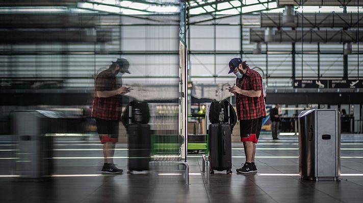 Telediario 1 - Canarias probará una app de rastreo de contagios sin geolocalización