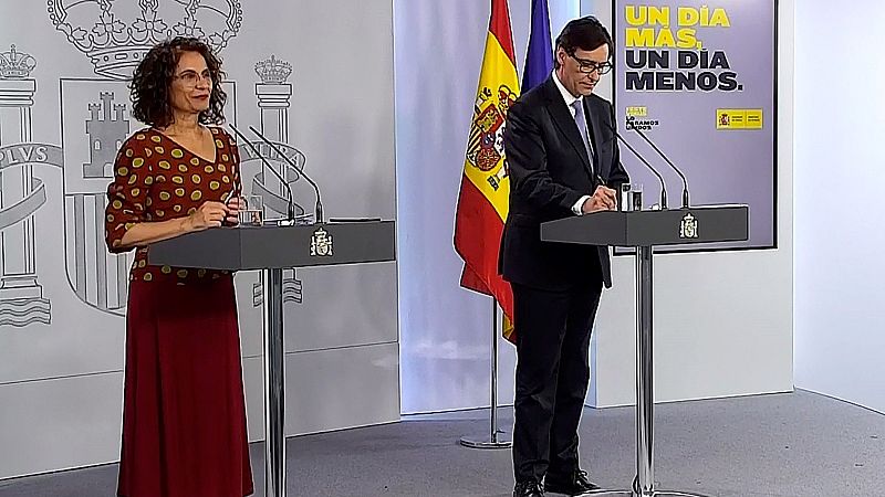 Montero asegura que hay "diálogo fluido" con el presidente de la patronal y que entiende su "sorpresa" ante el acuerdo con Bildu