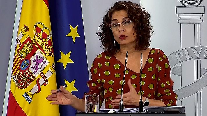 Telediario 1 - Montero: "La intención del Gobierno es la negociación de las cuestiones laborales en el marco del diálogo social"