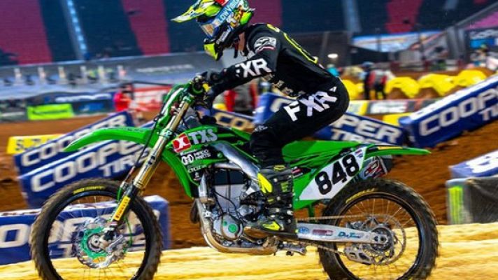Telediario 1 - Cros ve peligrar su puesto en Supercross por la pandemia