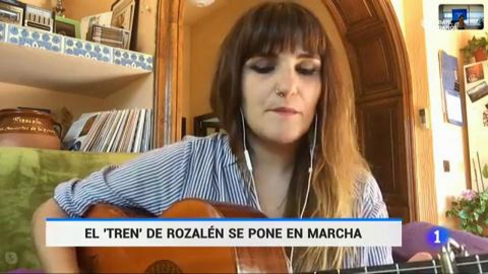 Telediario 1: Rozalén estrena "Este tren",  el primer adelanto de su cuarto disco | RTVE Play