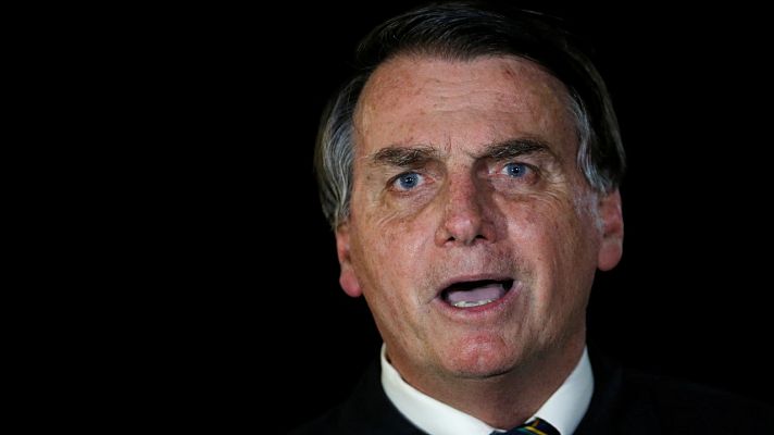 Informativo 24h - Un vídeo con insultos compromete al presidente de Brasil Jair Bolsonaro