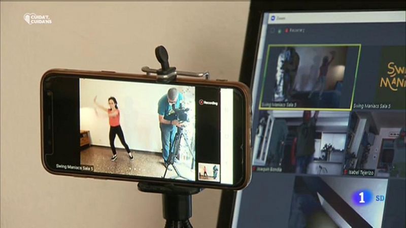 Les escoles de dansa fan classes virtuals pel confinament