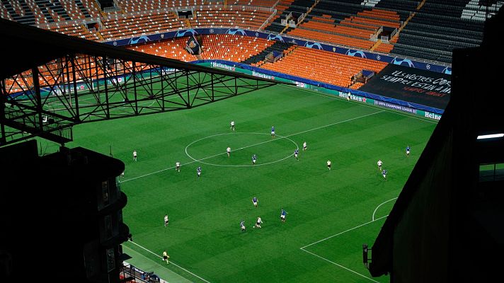 Telediario 1 - Las consecuencias económicas del coronavirus en el deporte