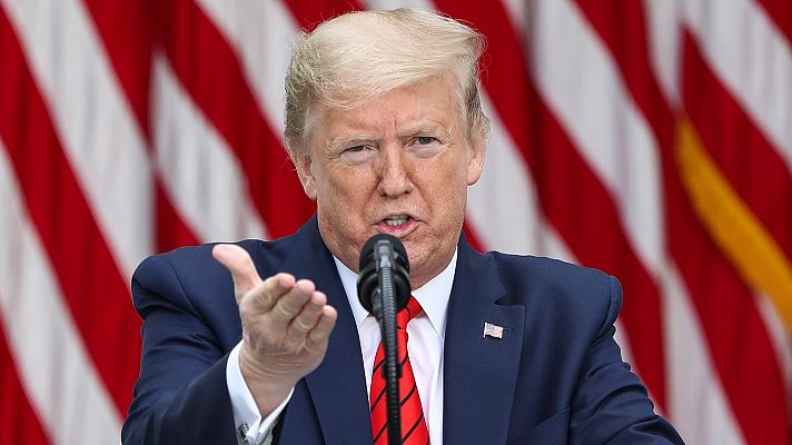 Telediario 1 - Estados Unidos y China, una pugna permanente acrecentada por el coronavirus