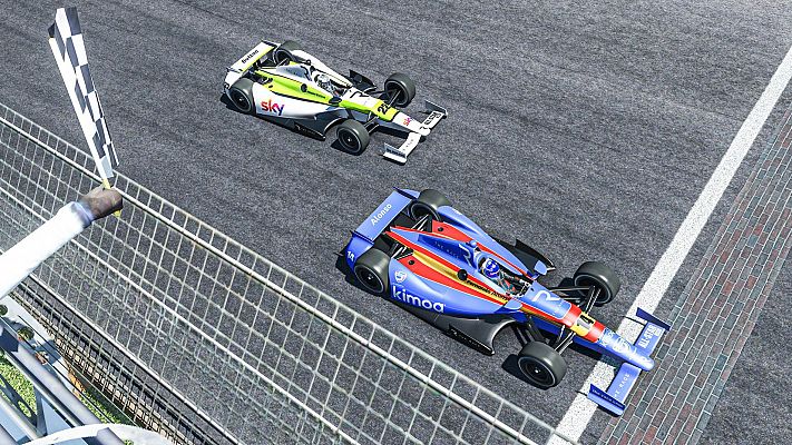 La tarde en 24h - Fernando Alonso gana las 500 millas de Indianápolis virtuales