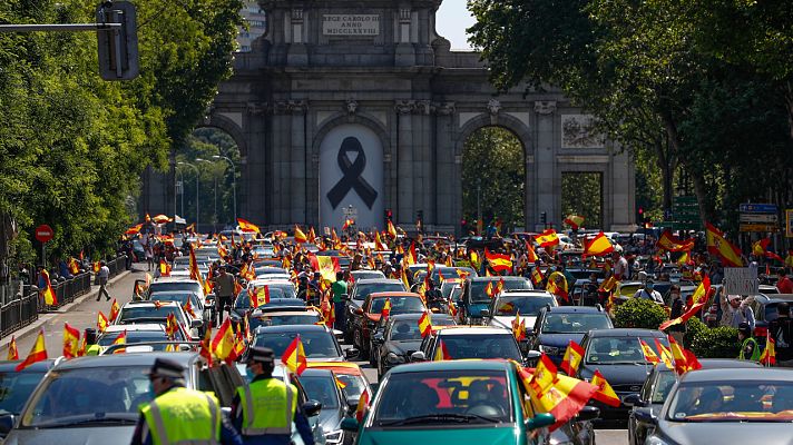 ¿Se mantienen los criterios de sanidad en manifestaciones?